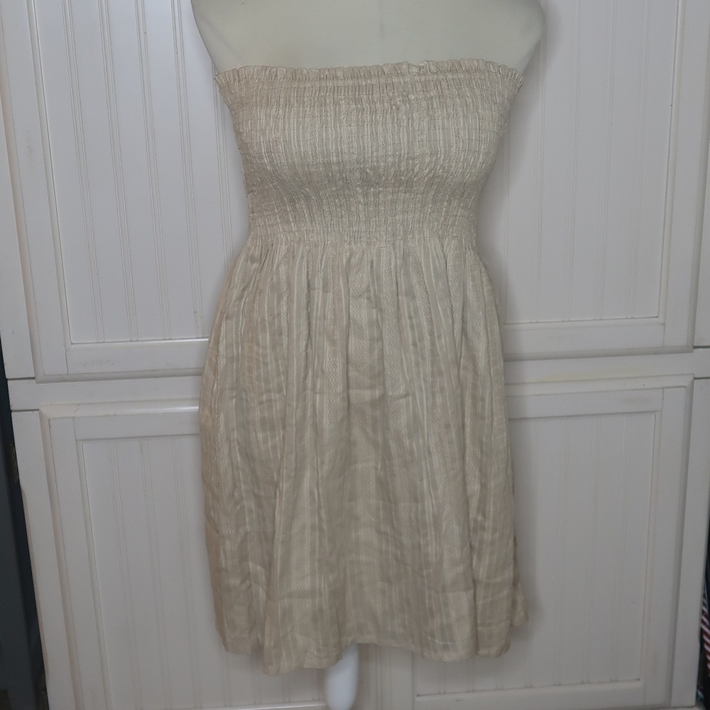 NWT MPH Collection Tan Tube Dress 3x